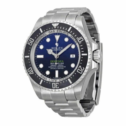 Rolex Deep Sea BlackBlue Replica Left 1