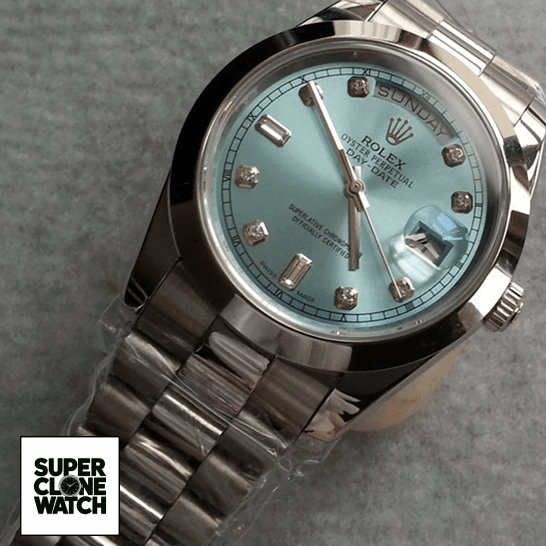 rolex day date 218206 0009 replica platinum