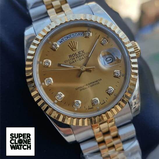 rolex day date 38mm mop replica5