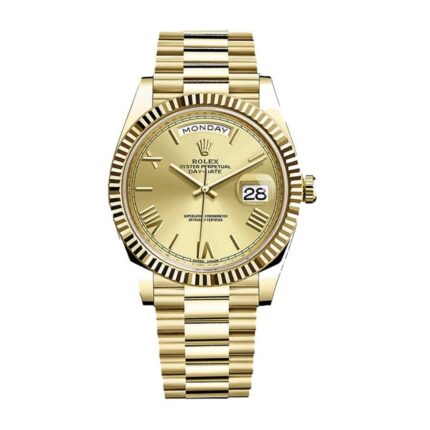 Rolex Day Date 228238 40mm Kw Yellow Gold Champagne Dial 1