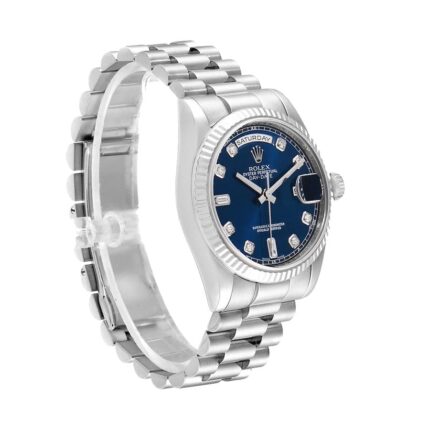 Rolex Day Date 36 Blue Dial 128239 Oyster Replica 1