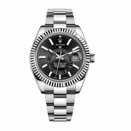 Rolex Sky Dweller Black Dial 326934 Replica 1