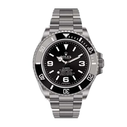 Rolex Blaken Submariner Black Dial 6190 Box Replica 1
