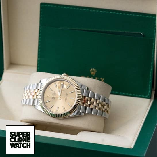 rolex champagne dial 116233 replica 3