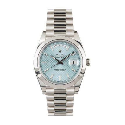 Rolex Day Date Ice Blue 228206 Replica 1