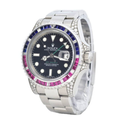 Rolex Gmt Master Ii 116710 Diamond Black Dial 1 1