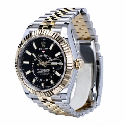 Rolex Sky Dweller Black Dial 32693 United Left Replica 1