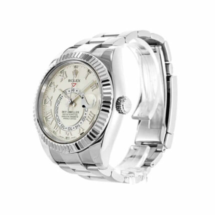 Rolex Sky Dweller White Dial Replica Left 1 1