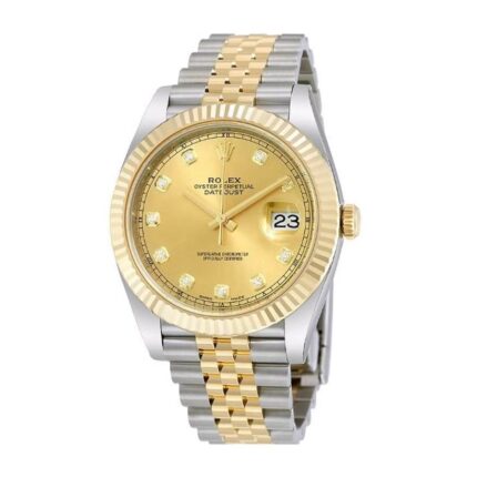 Rolex Datejust 126333 Steel Gold Diamond Jubilee Replica 2
