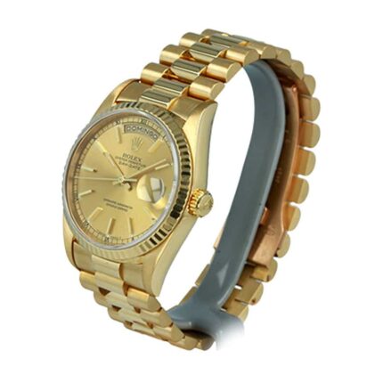 Rolex Day Date Yellow Gold Champagne Dial 228238 1