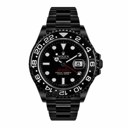 Unitedluxury Rolex Blaken Black Single Red 1