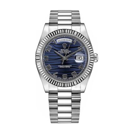 Rolex Day Date Ii 218239 Silver Index Dial Replica 1