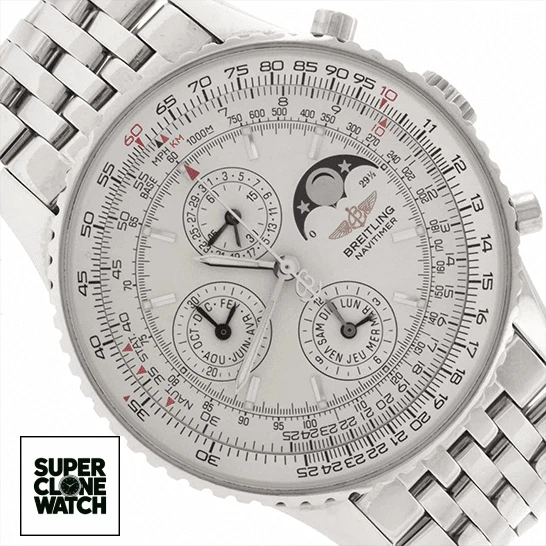 breitling navitimer olympus a19340 white dial replica