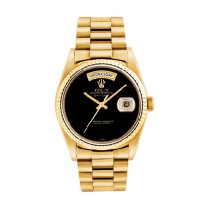 Rolex Day Date Onyx Dial 18038 Bulang Jubilee Replica 1