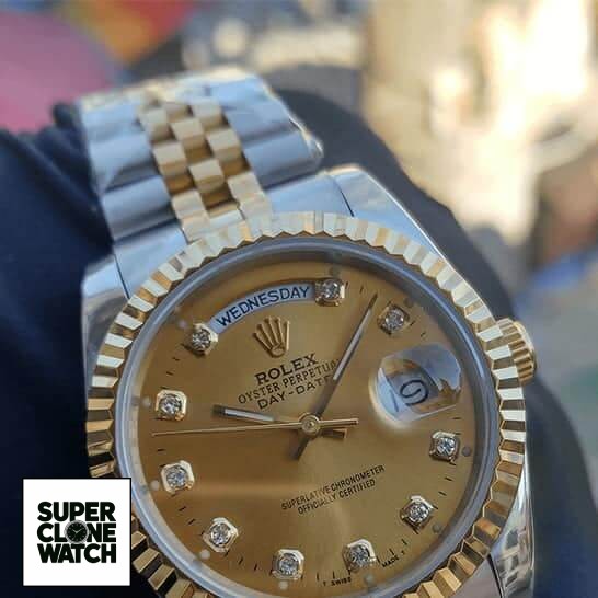 rolex day date 38mm mop replica