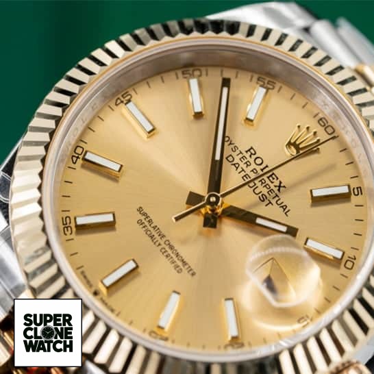 rolex champagne dial 116233 replica 5