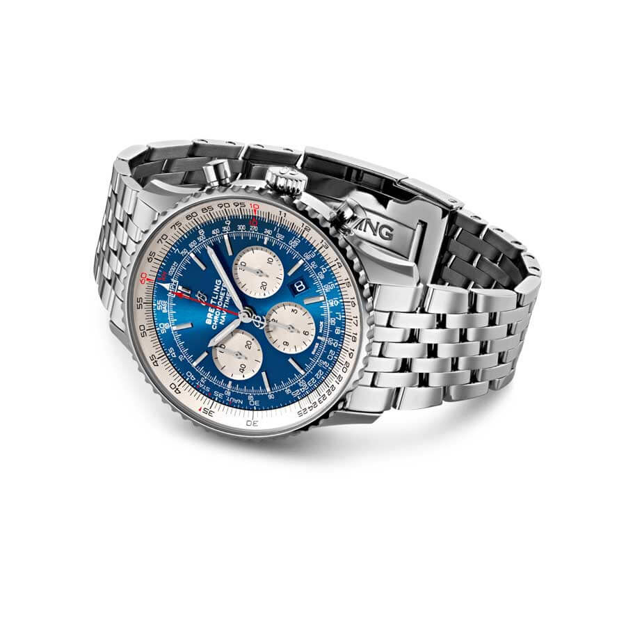 Breitling Navitimer B01 Blue Chronograph Dial 02 1