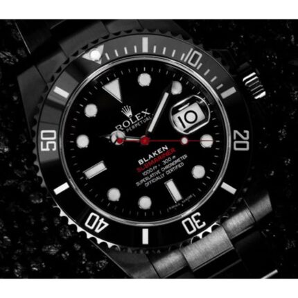 Rolex Blaken Submariner Date Singel Red Black Dial 116610 1