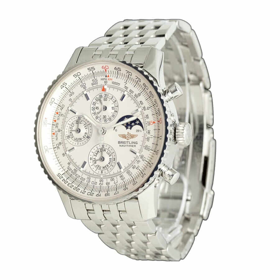 Breitling Navitimer Olympus A19340 White Dial 1