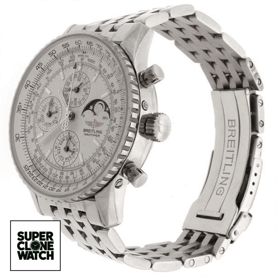 breitling navitimer olympus a19340 white dial replica man