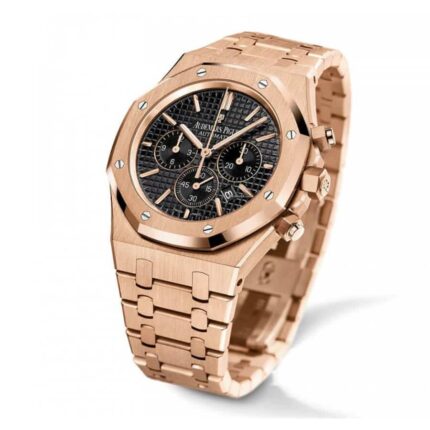 Audemars Piguet Rose Gold Royal Chronograph Replica Left 1