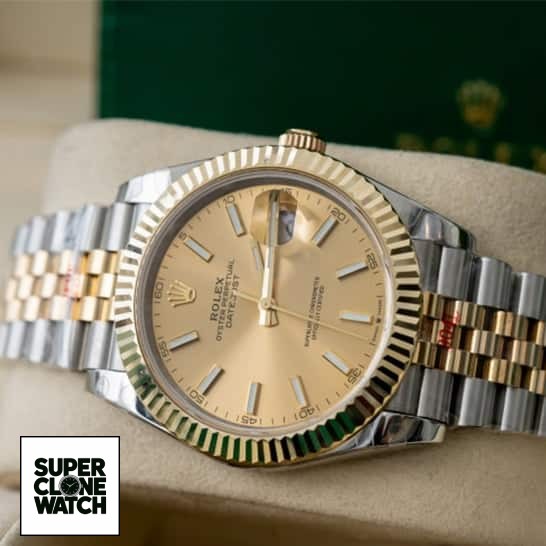 rolex champagne dial 116233 replica 2