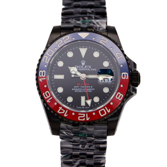 Blaken-GMT-Master-II-Pepsi-116719BLRO-PVD-Black-1-1 Blaken GMT Master II Pepsi 116719BLRO PVD Black 1 1