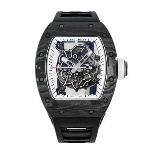 Richard-Mille-RM055-White-Sapphire-Replica-1 Richard Mille RM055 White Sapphire Replica 1