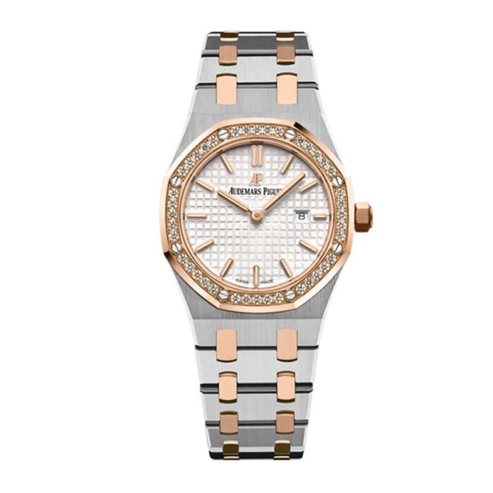 audemars-piguet-royal-oak-quartz-ladies-rose-gold-steel-silver-index-diamond-bezel-67651sr-zz-1261sr-01-replica-1 Audemars Piguet Royal Oak Quartz Ladies Rose Gold Steel Silver Index Diamond Bezel 67651sr Zz 1261sr 01 Replica 1