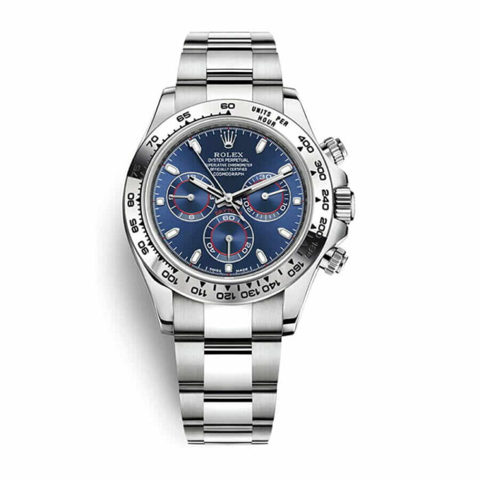daytona-white-gold-blue-dial-replica-1 Daytona White Gold Blue Dial Replica 1
