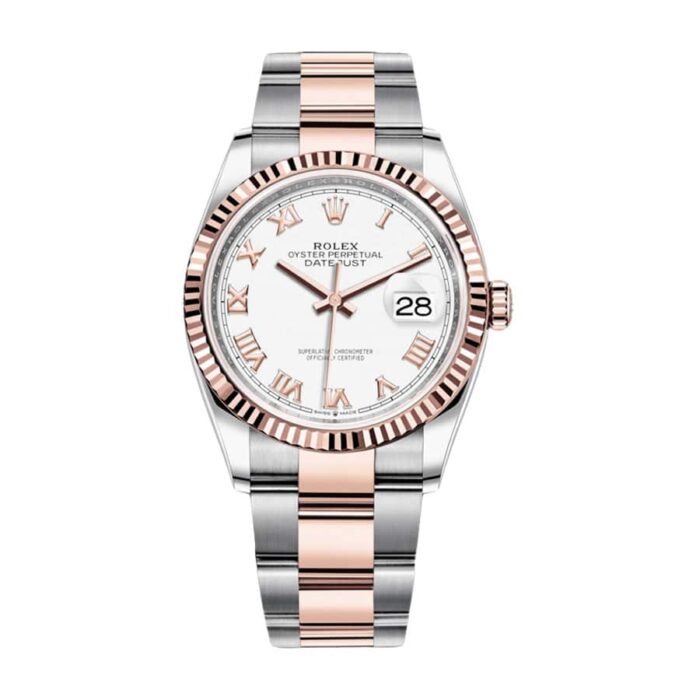 rolex-datejust-126231lc-36mm-steel-gold-automatic-white-dial-1 Rolex Datejust 126231lc 36mm Steel Gold Automatic White Dial 1