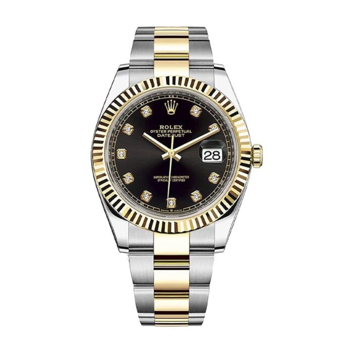 rolex-datejust-126333-yellow-gold-steel-automatic-black-dial-oyster-replica-1 Rolex Datejust 126333 Yellow Gold Steel Automatic Black Dial Oyster Replica 1