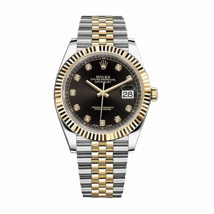 rolex-datejust-178383-31mm-steel-gold-automatic-black-dial-2 Rolex Datejust 178383 31mm Steel Gold Automatic Black Dial 2