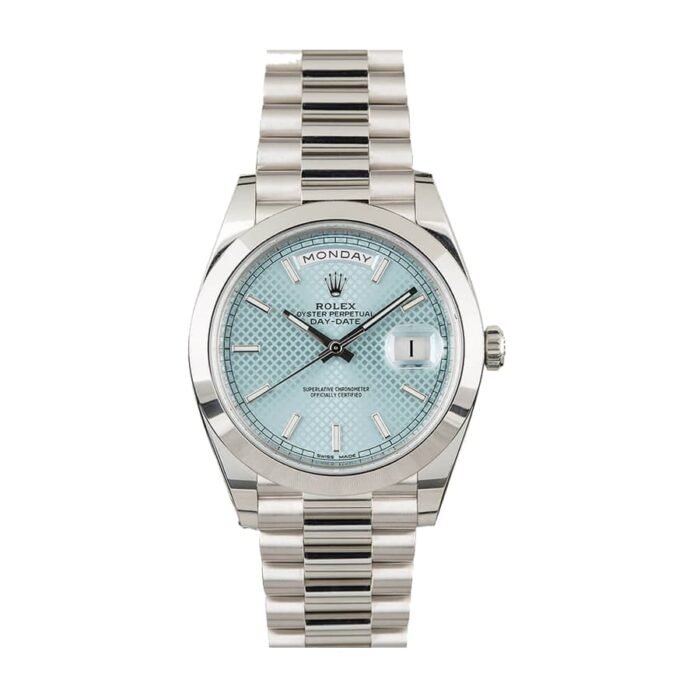 rolex-day-date-ice-blue-228206-replica-1 Rolex Day Date Ice Blue 228206 Replica 1