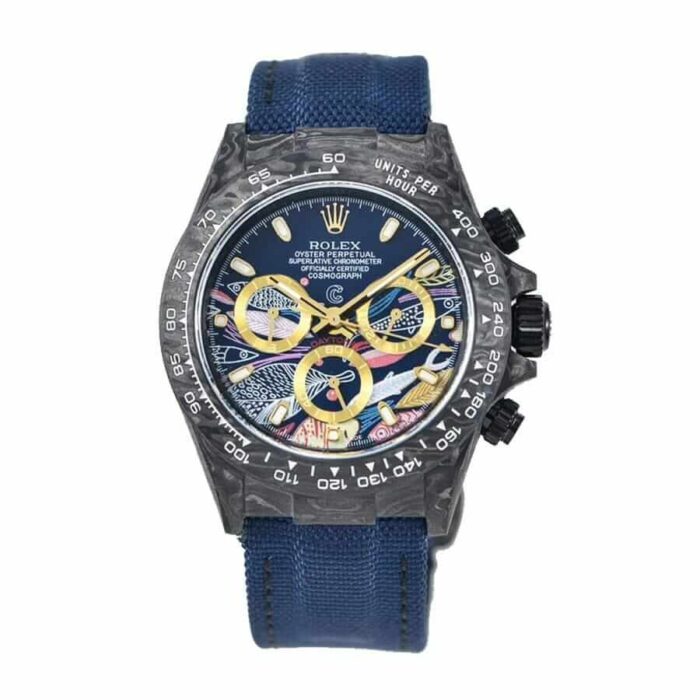 rolex-daytona-cosmograph-color-fish-pattern-dial-replica-1 Rolex Daytona Cosmograph Color Fish Pattern Dial Replica 1