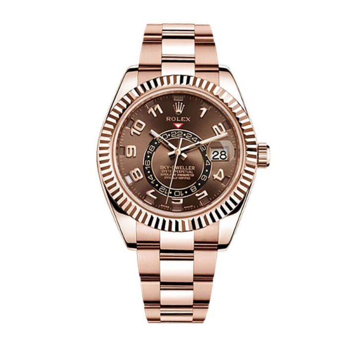 rolex-sky-dweller-chocolate-dial-rose-gold-326935-replica-1 Rolex Sky Dweller Chocolate Dial Rose Gold 326935 Replica 1
