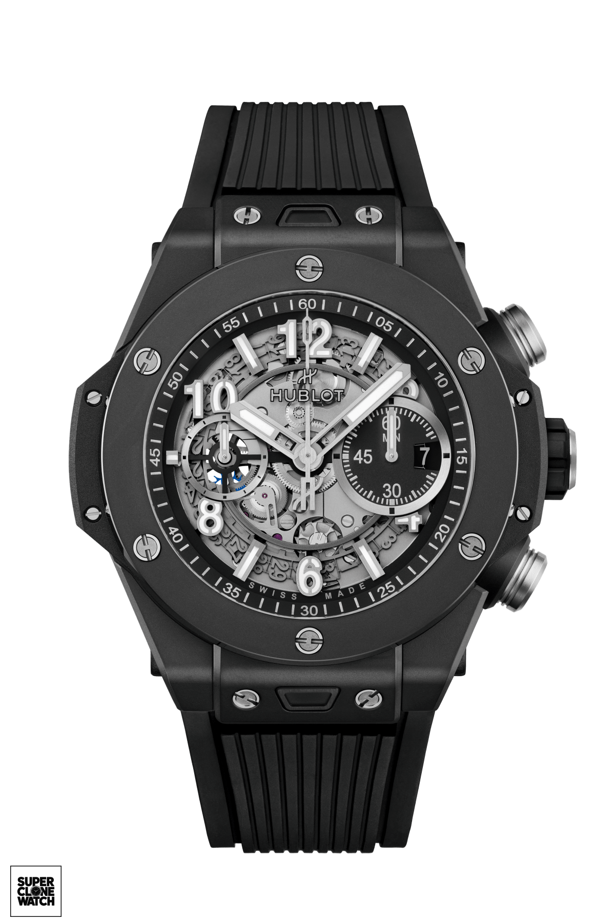 Big Bang unico black magic 44 mm soldier shot