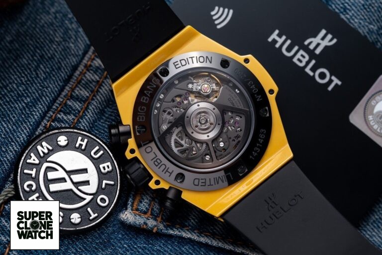 Dong Ho Hublot Big Bang Unico Yellow Magic Replica BBF 42mm 1 768x512 1
