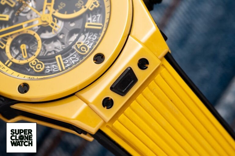Dong Ho Hublot Big Bang Unico Yellow Magic Replica BBF 42mm 2 768x512 1