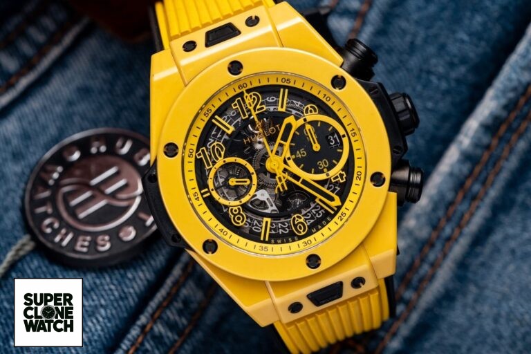 Dong Ho Hublot Big Bang Unico Yellow Magic Replica BBF 42mm 6 768x512 1