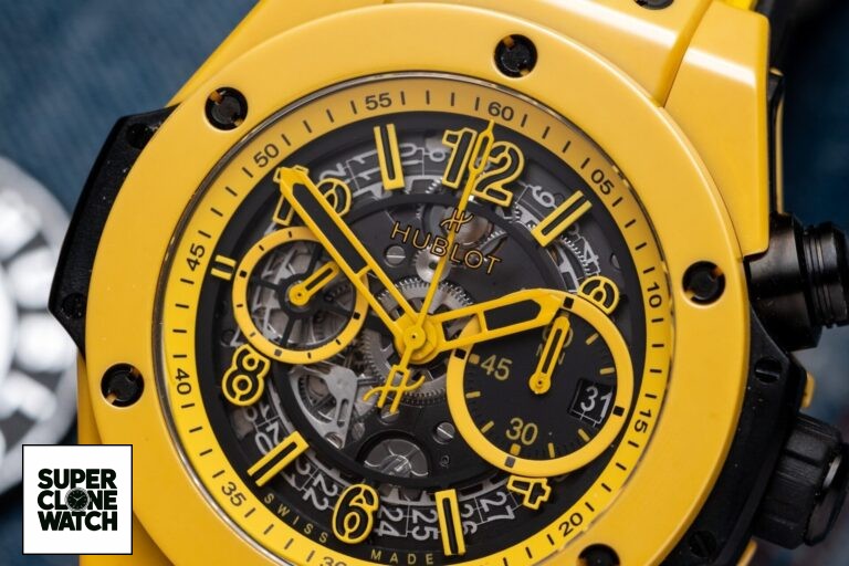 Dong Ho Hublot Big Bang Unico Yellow Magic Replica BBF 42mm 7 768x512 1