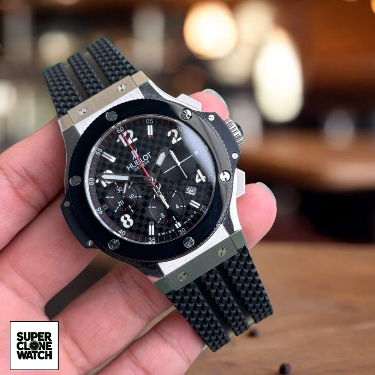 Dong Ho Hublot Nam Rep 11 Big Bang Chronograph Titanium Vien Gom Den 44mm 2 768x768 1
