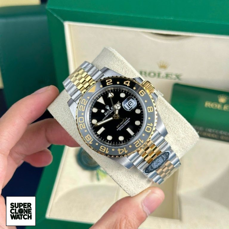 Dong Ho Rolex Che Tac GMT Master II 126713GRNR Clean Factory 41mm 21 768x768 1