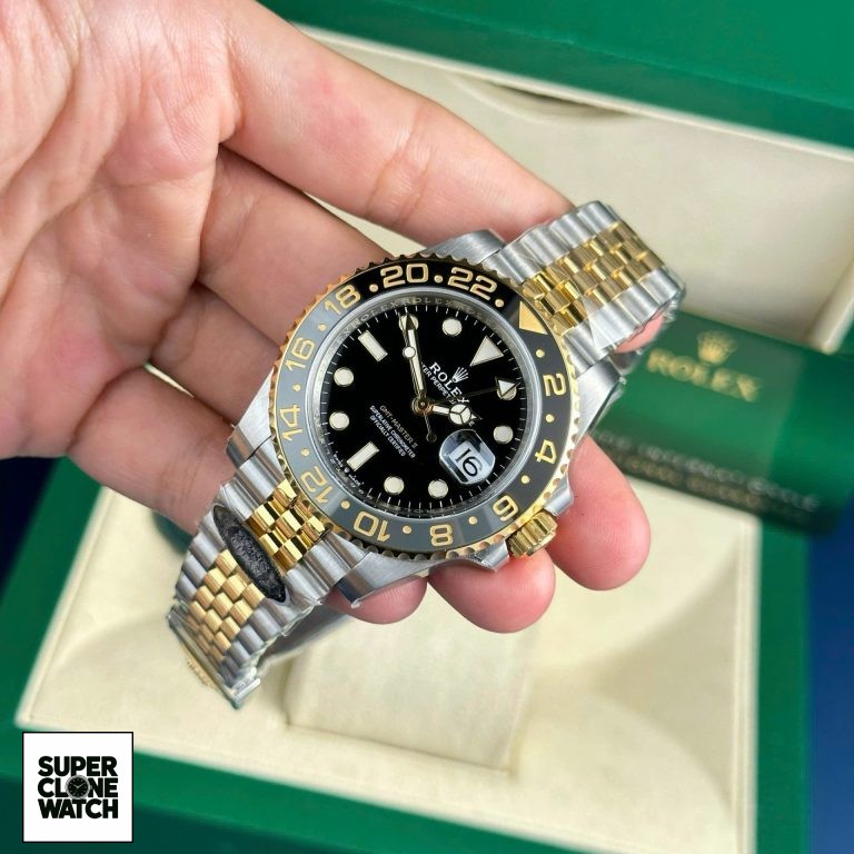Dong Ho Rolex Che Tac GMT Master II 126713GRNR Clean Factory 41mm 24 768x768 1