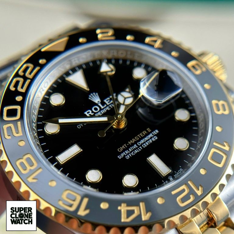 Dong Ho Rolex Che Tac GMT Master II 126713GRNR Clean Factory 41mm 25 768x768 1