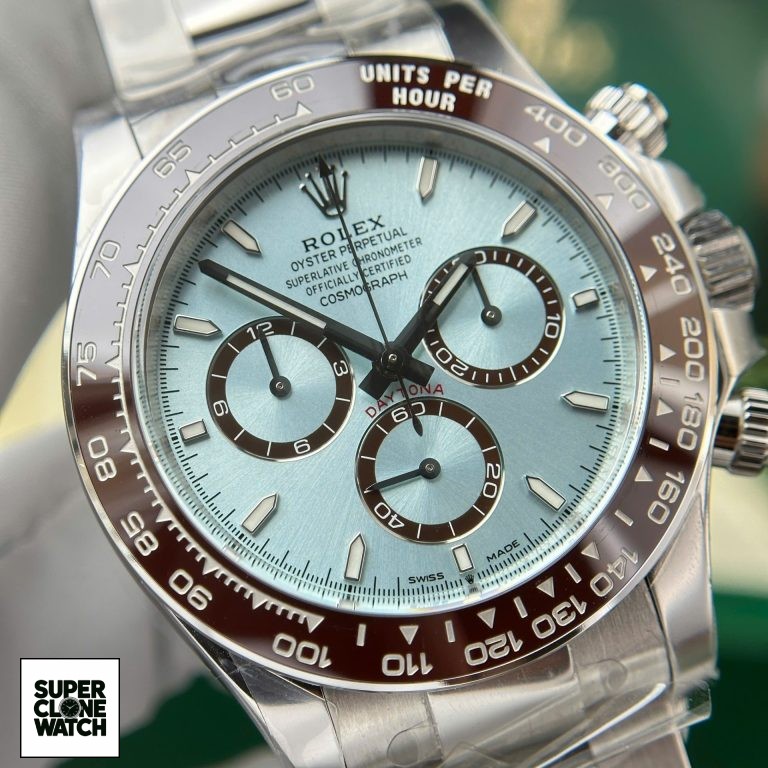 Dong Ho Rolex Cosmograph Daytona 126506 Mat Xanh Bang Coc So Da Quang Nha May Clean 40mm 11 768x768 1 1