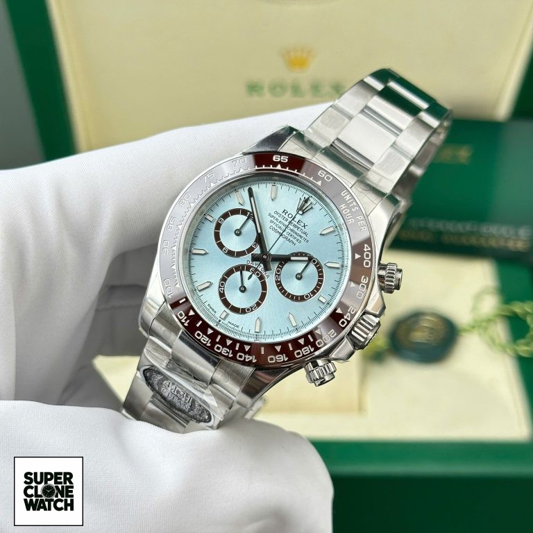 Dong Ho Rolex Cosmograph Daytona 126506 Mat Xanh Bang Coc So Da Quang Nha May Clean 40mm 7 768x768 1