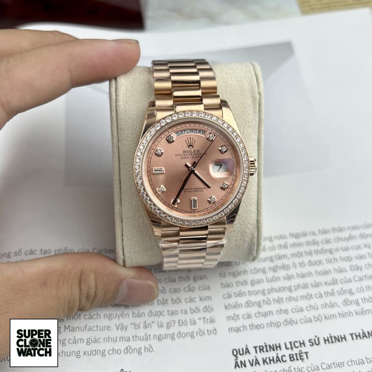 Dong Ho Rolex Datejust Mat So Hong Dinh Da EW Factory 31mm 8 768x768 1