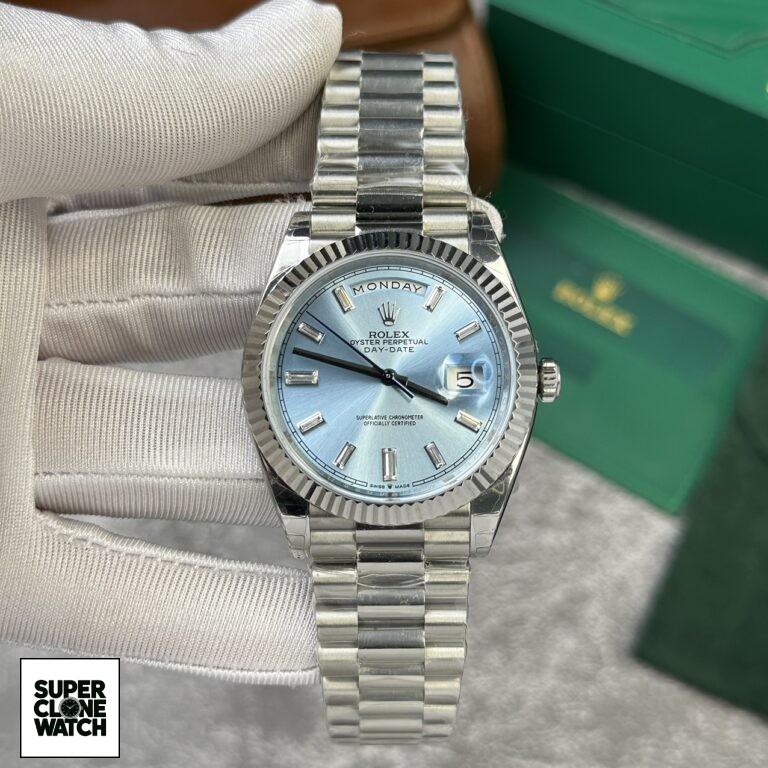 Dong Ho Rolex Day Date 228236 Mat So Dinh Da Rep 11 V2 GM Factory 40mm 3 768x768 1
