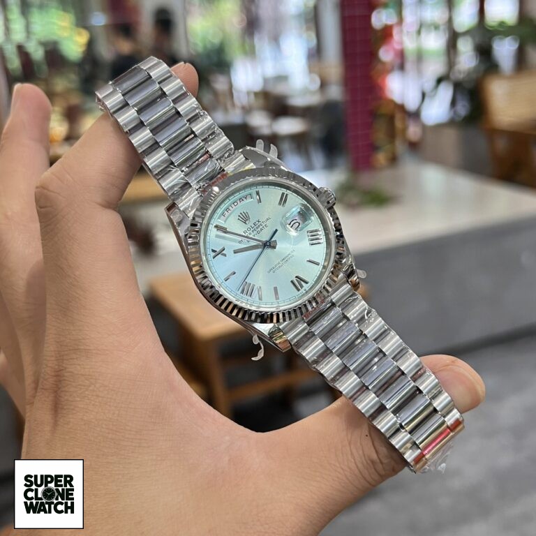 Dong Ho Rolex Day Date 228236 Mat Xanh Bang Nha May GM 40mm 5 768x768 1